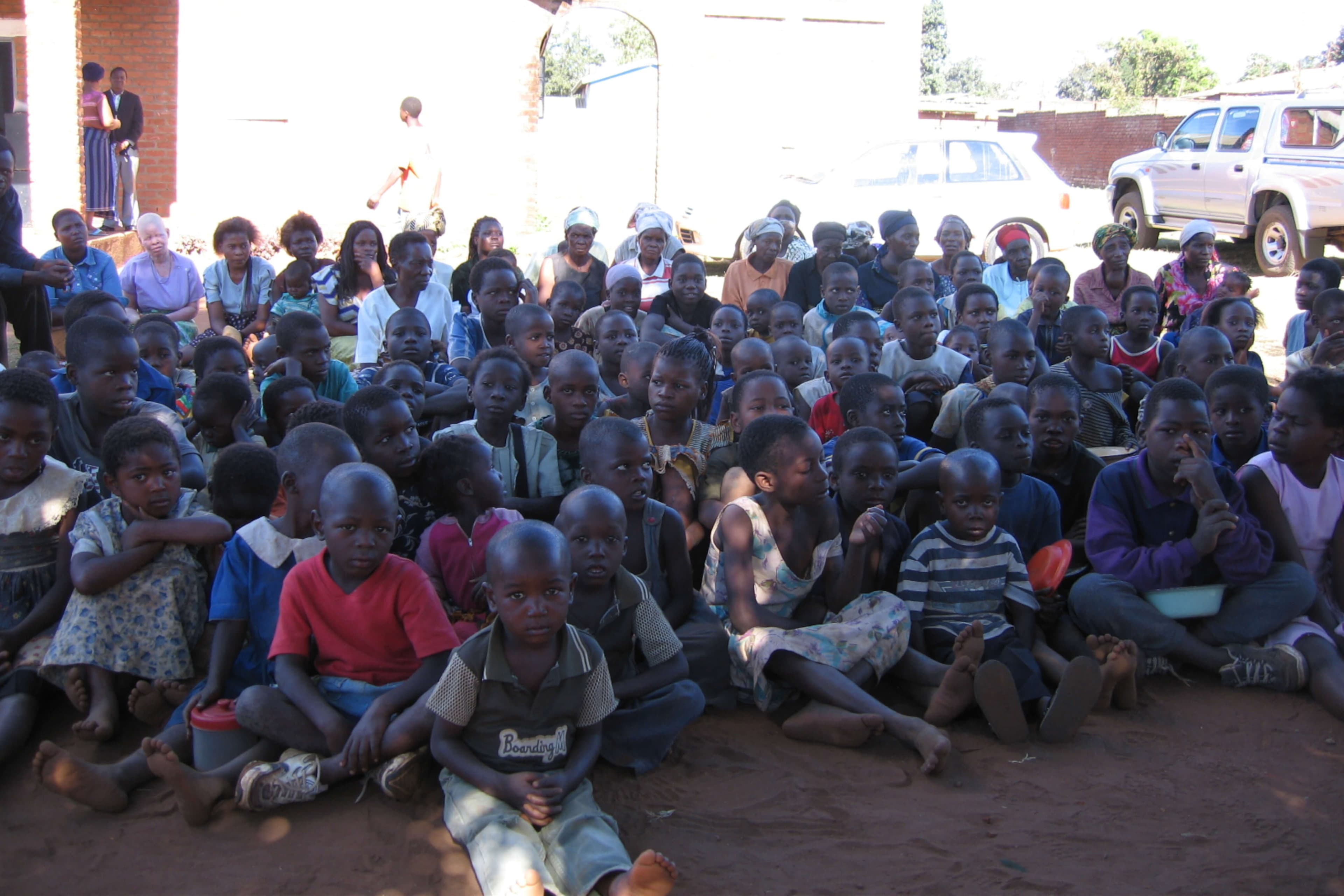 children sitting