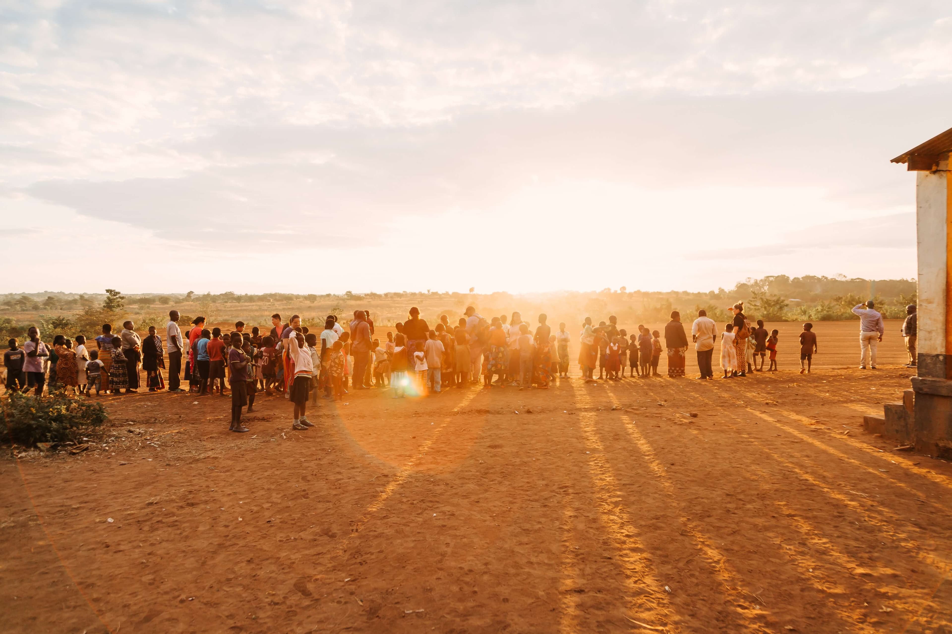 people standing